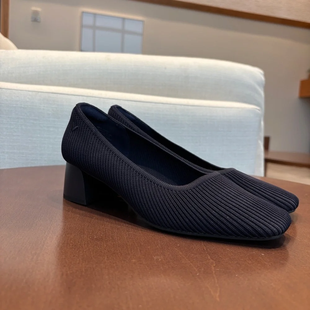 VIVAIA Melody 2.0 Square-Toe Heels, Size 39/US 8